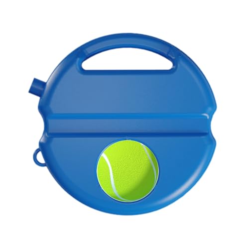 Bydezcon Tennisübungen, Rebounder, tragbarer Tennis-Trainer, tragbares Tennis-Trainingswerkzeug, Einzel-Tennis-Trainingsgerät, Einzel-Tennis-Trainingsgerät für Selbstübung von Bydezcon
