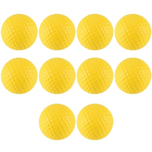 Bzwyonst 10 STK. Golfball Golf Training Soft Softbaelle uebungsbaelle von Bzwyonst