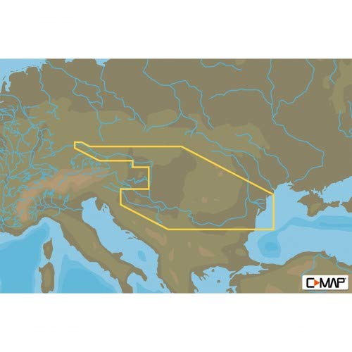 Danube: KELHEIM to Black SEA-4D / M-EN-D082-MS / 4D-Local-Euro von C-MAP