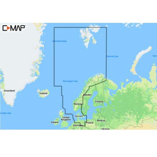 North SEA and DENMARK-4D / M-EN-D300-MS / 4D-Local-Euro von C-MAP