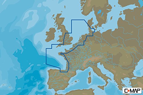 North-West European COASTS-4D / M-EW-D227-MS / 4D-Wide-Euro von C-MAP