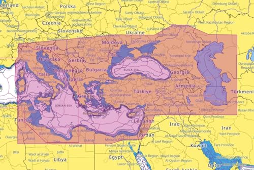 Reveal - East Mediterranean & Caspian Seas/M-EM-Y111-MS/Discover-M-Euro von C-MAP
