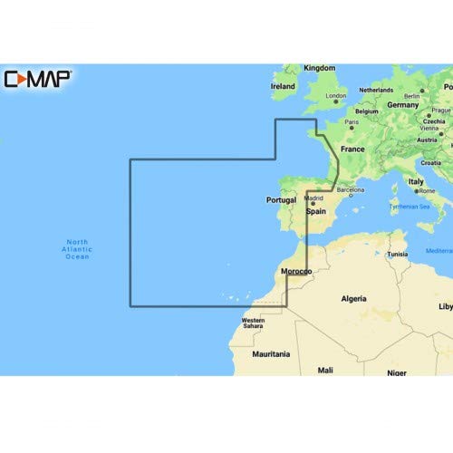 Reveal - West European Coasts/M-EW-Y228-MS / 4D-Local-Euro von C-MAP