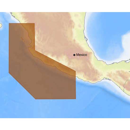 C-map 4d Max Local Acapulco To Mazatlan Blau von C-map