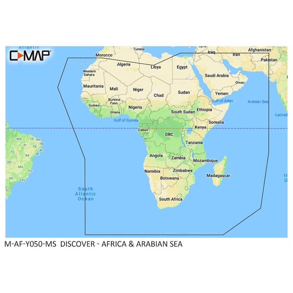 C-map Africa&arabic Sea Map Blau von C-map