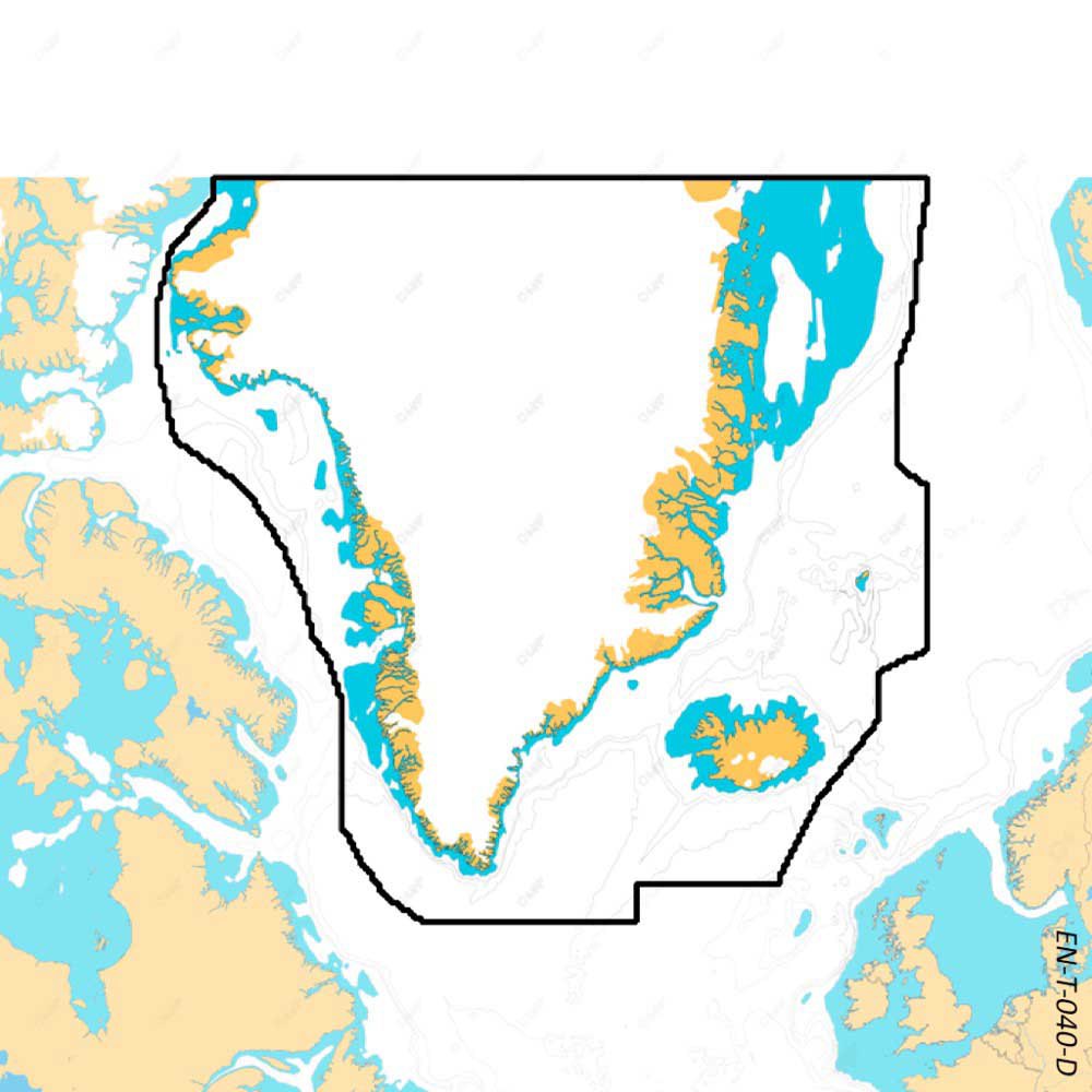 C-map Greenland Discover X Card Gelb von C-map