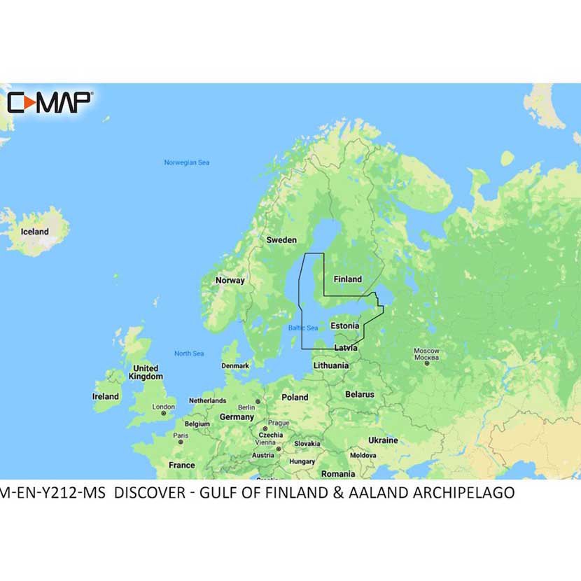 C-map Gulf Of Finland&aaland Map Blau von C-map