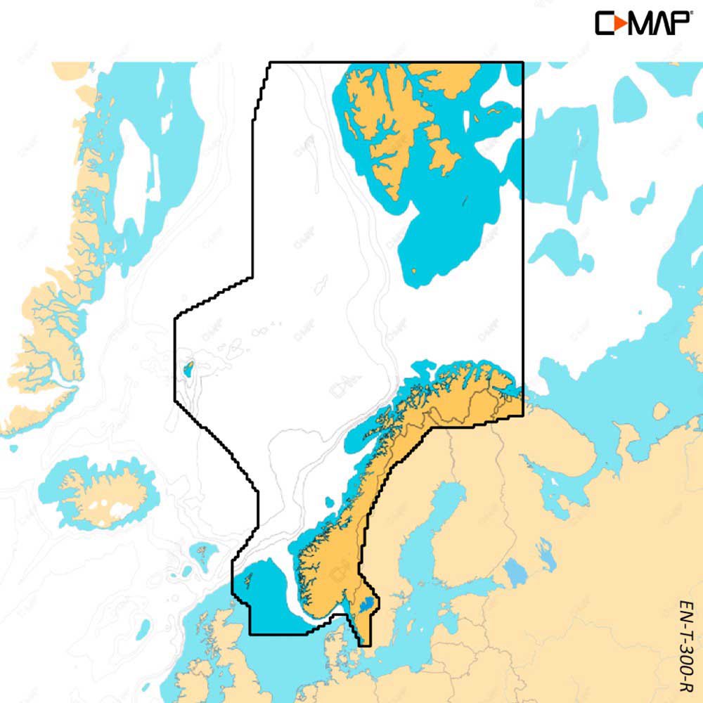 C-map North Sea Reveal X Card Gelb von C-map