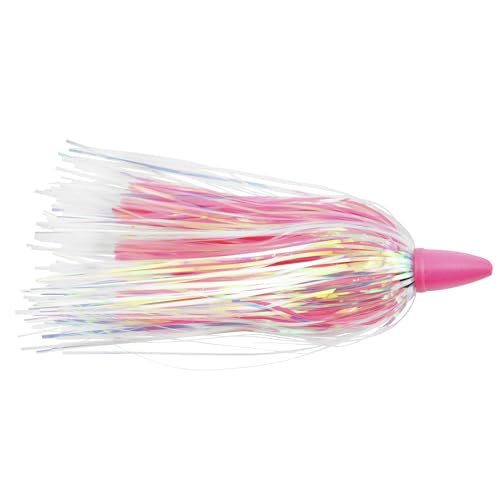 C&H Smoker Choker Lure Pink/Pearl Skirt Luminescent Head 4 in / 10cm von C&H Lures