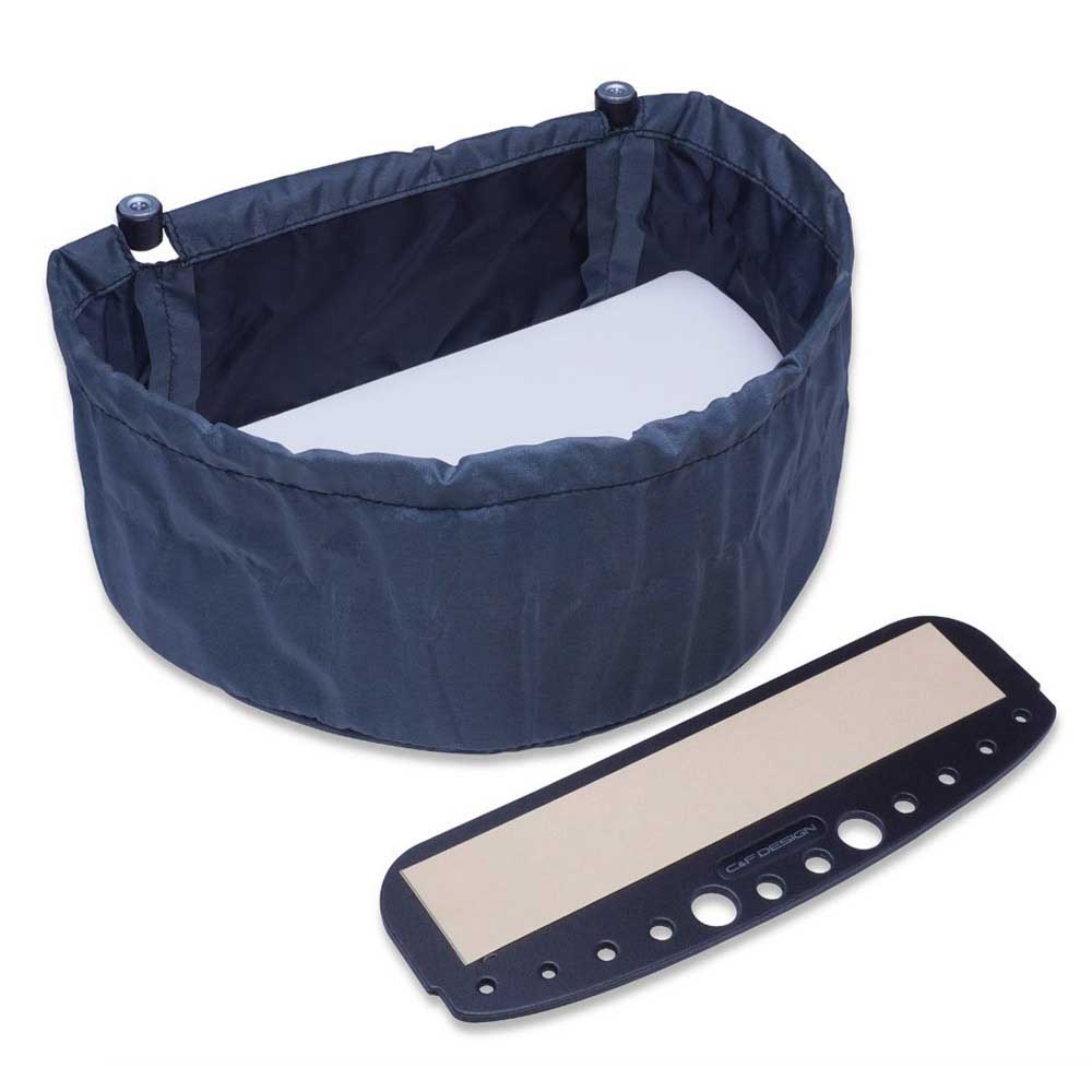 C&f Design Desk Mount Dust Pocket With Tool-rest Box Blau C&f Design Desk Mount Dust Pocket With Tool-rest Box Blau von C&f Design