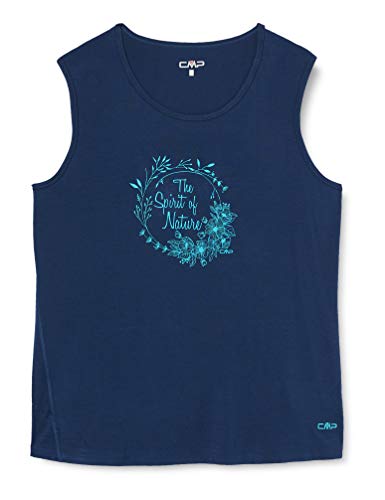 CMP - Jersey-T-Shirt für Damen, Blau, D40 von CMP