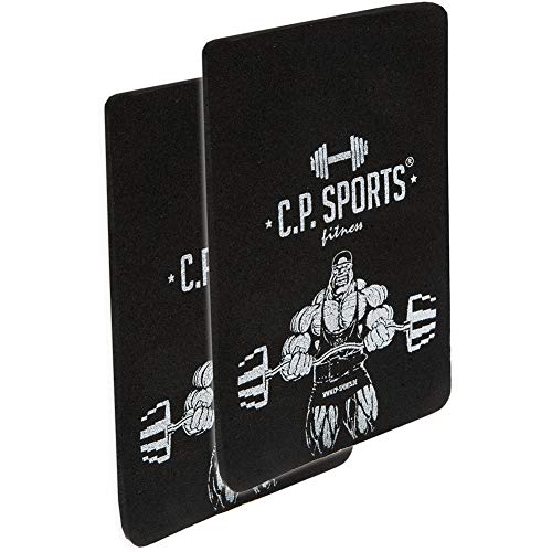 C.P. Sports Griffpolster 1-4 Paar Grip Pads, Bodybuilding & Krafttraining, Fitness, & Gewichtheben, Griff Polster, Griffhilfe, Griffkraft, Hand Polster (3 mm, Bodybuilder-1 Paar) von C.P.Sports