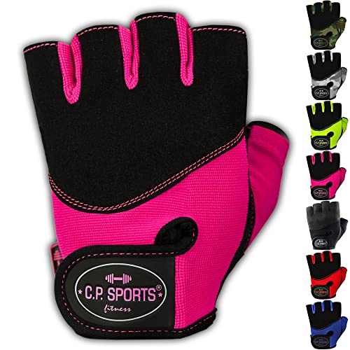 C.P. Sports Iron-Handschuh Komfort farbig Trainingshandschuh Fitness Handschuhe für Damen und Herren, Fitnesshandschuh, Krafttraining, Bodybuilding von C.P.Sports