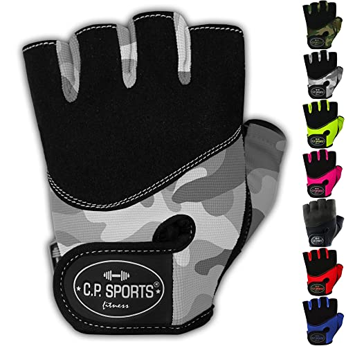 C.P. Sports Iron-Handschuh Komfort farbig Trainingshandschuh Fitness Handschuhe für Damen und Herren, Fitnesshandschuh, Krafttraining, Bodybuilding von C.P.Sports