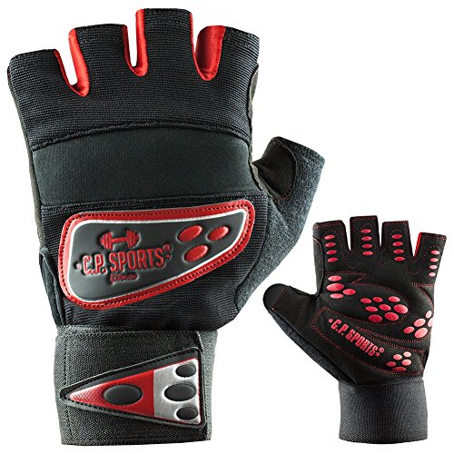 C.P. Sports Profi-Grip-Bandagen-Handschuh - farbig, bunt, Fitness - Handschuh von C.P. Sports