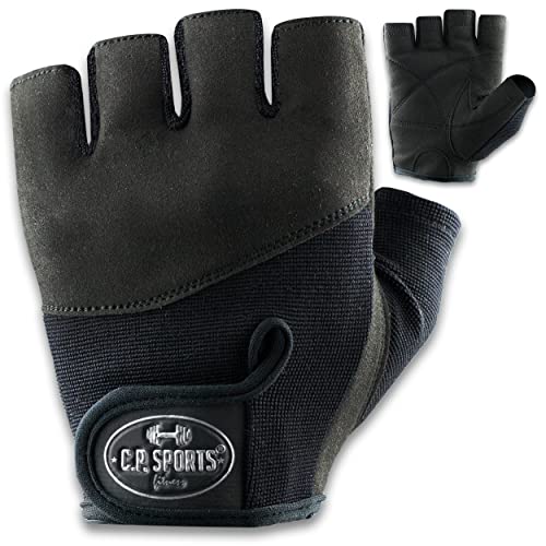 C.P.Sports Iron-Handschuh Komfort | gepolsterte Trainingshandschuhe Herren und Damen | Handschuhe für Kraftsport, Krafttraining, Bodybuilding, Gym, Fitness, Sport oder Fahrradhandschuhe | Größe XXL von C.P.Sports