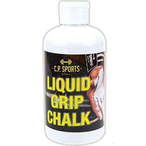 C.P.Sports Liquid Chalk (250 ml) Magnesia flüssiges Magnesia Grip Klettern Bouldern/Chalk/Turnen, Klettern, Gewichtheben von C.P.Sports