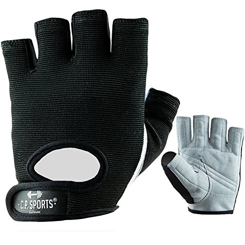 Fitnesshandschuhe „Power-Handschuh“ F4/ Sport-, Fitness-, Freizeit-Handschuhe/Für Männer, Frauen, Damen, Herren (F4) (XS) von C.P.Sports