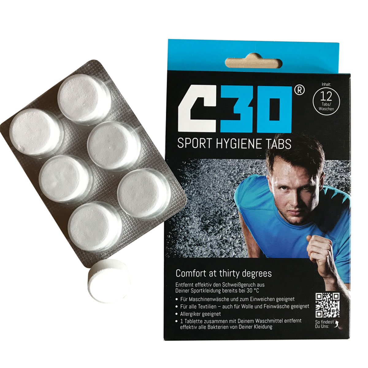 C30 Sport Hygiene Tabs von C30