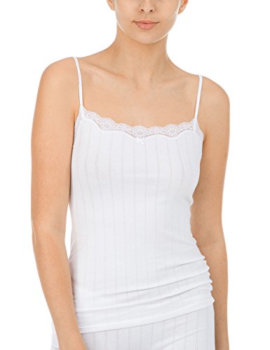 CALIDA Damen Etude Toujours Unterhemd, Weiß, 36-38 EU von CALIDA