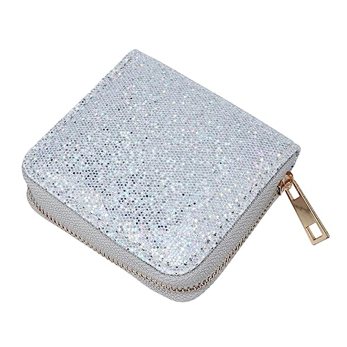 CALLARON Geldbörse small Bag for Women damenbörse münztasche schlüsseletuie glitzernde Münztüte Handtasche für Damen Brieftasche Damen Geldbeutel kleines Portemonnaie Mode Kindertasche von CALLARON