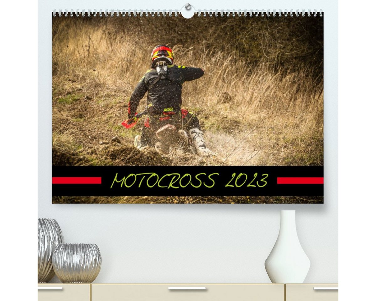 CALVENDO Wandkalender MOTOCROSS 2023 (Premium, hochwertiger DIN A2 Wandkalender 2023, Kunstdruck in Hochglanz) von CALVENDO
