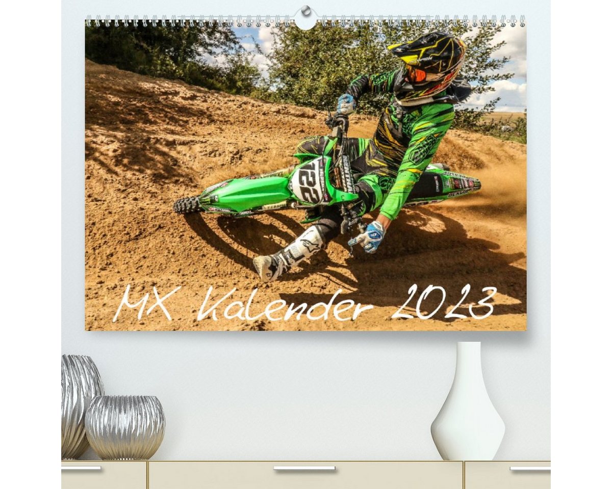 CALVENDO Wandkalender MX Racing 2023 (Premium, hochwertiger DIN A2 Wandkalender 2023, Kunstdruck in Hochglanz) von CALVENDO