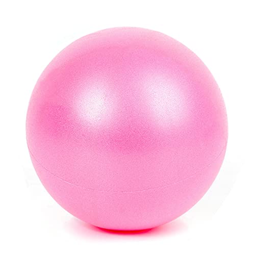 CAM2 Pilates Ball,PVC-Material,25cm Gymnastikball,Soft-Rutschfester fitnessball klein für Yoga Zuhause Büro Sitzball Ball Baby Gymnastikball (Rosa) von CAM2