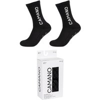 2er Pack camano function organic grip Allrounder Socks 9999 - black 39-42 von CAMANO