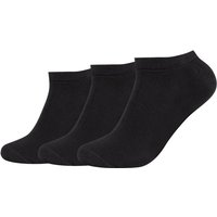 3er Pack camano ca-Soft Sneakersocken 9999 - black 35-38 von CAMANO