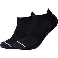 4er Pack camano Sport Sneakersocken 9999 - black 35-38 von CAMANO