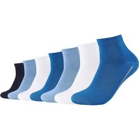 7er Pack camano Soft Bio-Baumwoll GOTS Quarter Socken 5527 - daphne 35-38 von CAMANO