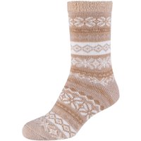camano Cosy Double Layer Winter Crew Socken Damen 8403 - incense 35-38 von CAMANO