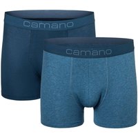 camano Men comfort BCI cotton Boxershorts 5803 - blue mix L von CAMANO