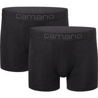 camano Men comfort BCI cotton Boxershorts 9999 - black S von CAMANO