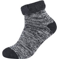 camano Warm-Up Antirutsch Quarter Socken 9800 - anthracite melange 35-38 von CAMANO