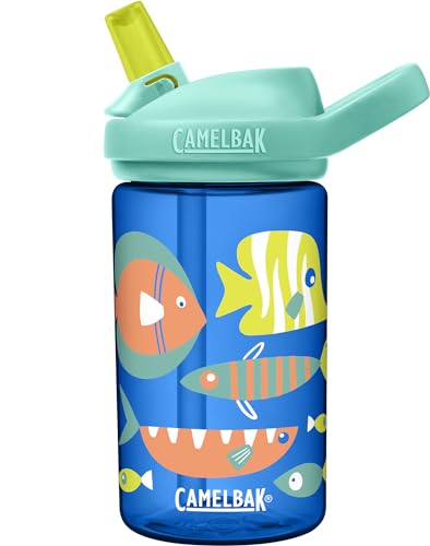 CAMELBAK Eddy+ Kids Everyday Wasserflasche – Starkes Fallsicheres Design – BPA-frei – auslaufsicher – spülmaschinenfest – 400 ml von CAMELBAK