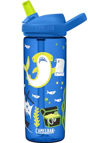 CAMELBAK Eddy+ Kids Everyday Wasserflasche – Starkes Fallsicheres Design – BPA-frei – auslaufsicher – spülmaschinenfest – 600 ml von CAMELBAK