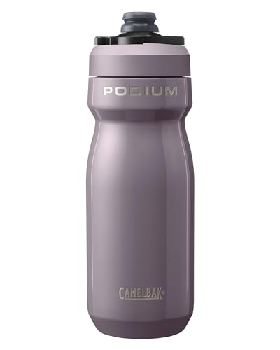 CAMELBAK Podium Vakuumisolierte Wasserflasche aus Edelstahl, 530 ml, für Sport, Radfahren, auslaufsicheres Design von CAMELBAK