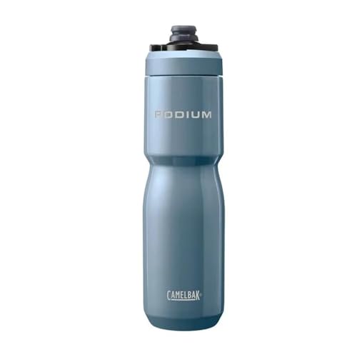 CAMELBAK Podium Vakuumisolierte Wasserflasche aus Edelstahl, 650 ml, für Sport, Radfahren, auslaufsicheres Design von CAMELBAK
