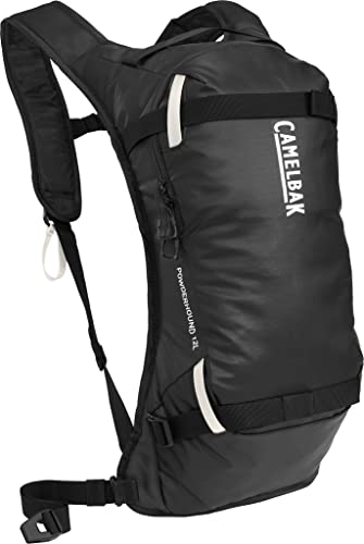 CAMELBAK Unisex-Adult Powderhound Trinkflasche, Black/White, 12L von CAMELBAK