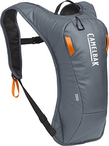 CAMELBAK Unisex-Adult Zoid Rucksack, Grey/ORANGE, 3L von CAMELBAK