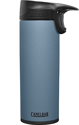 CAMELBAK Unisex – Erwachsene Forge SST Vacuum Insulated Trinkflasche, Blue Grey, 16oz von CAMELBAK