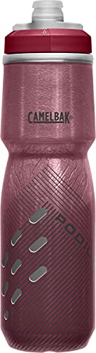 CAMELBAK Unisex – Erwachsene Podium Chill Wasserflasche, Burgunday Perforated, 0.7L von CAMELBAK