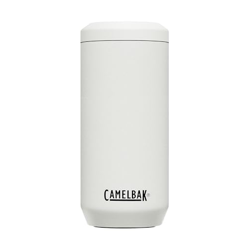 CAMELBAK Unisex – Erwachsene Slim Can Cooler Vss 0,35L Trinkflasche, White, Einheitsgröße von CAMELBAK