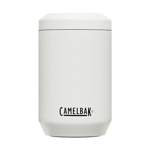 CamelBak Horizon vakuumisolierter Dosenkühler aus Edelstahl, 330 ml Weiß von CAMELBAK