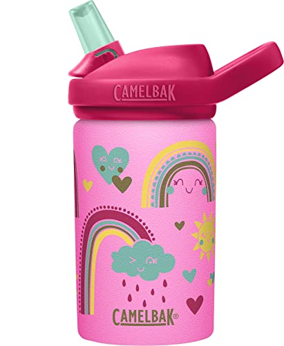 CamelBak Unisex – Babys Trinkflasche-8296840 Trinkflasche, Rainbows, 0.42 Liter von CAMELBAK