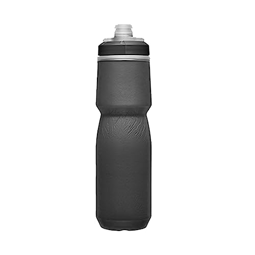Camelbak Podium Chill Sportwasserflasche, Quetschflasche, zum Laufen, Radfahren, Wandern Schwarz/Schwarz von CAMELBAK