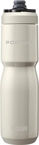 CAMELBAK Podium Ins Steel isolierte Trinkflasche | 650 ML| BPA-frei, passt in alle Standard-Flaschenhalter | Stone von CAMELBAK