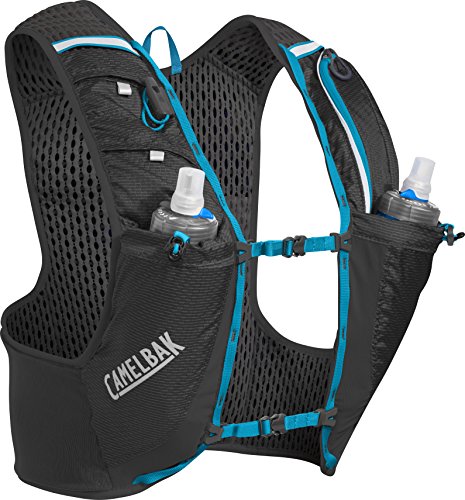 Ultra Pro Vest 17oz Quick Stow Flask Black/Atomic Blue M von CAMELBAK